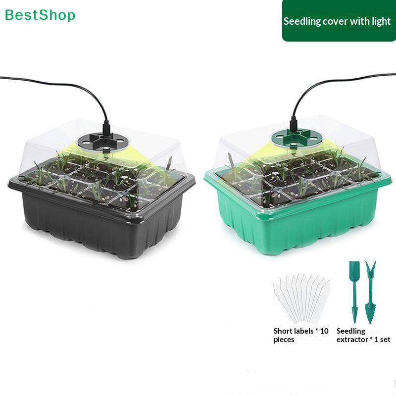 Humidity Dome Kit - Bandeja para germinar semillas en casa,